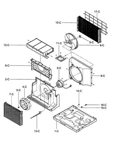 Air handling/cycle parts