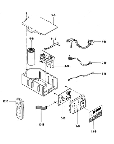 Control box assy