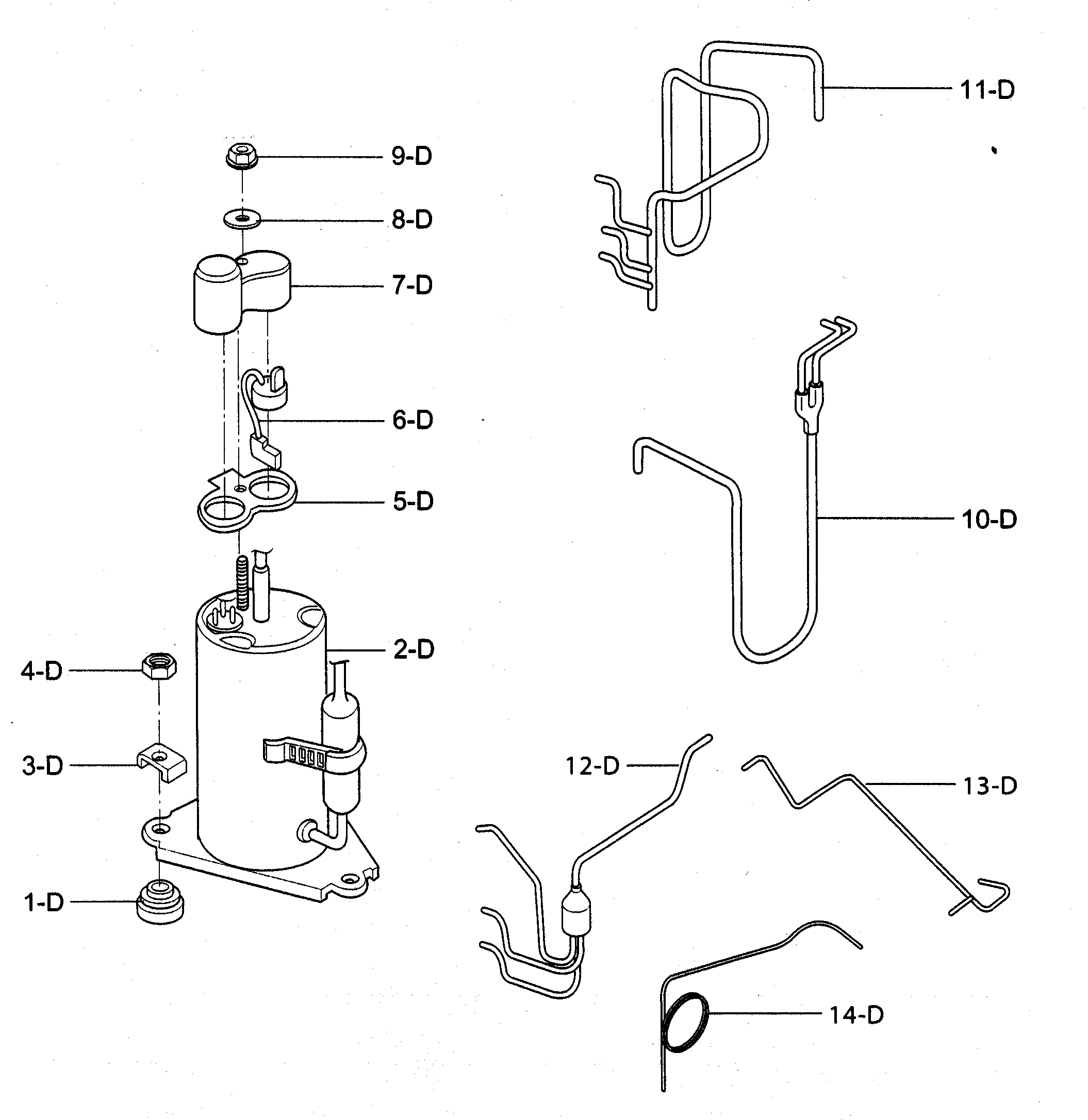 Compressor parts