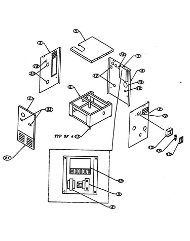 Jacket/base assy