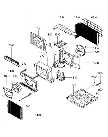Air handling/cycle parts