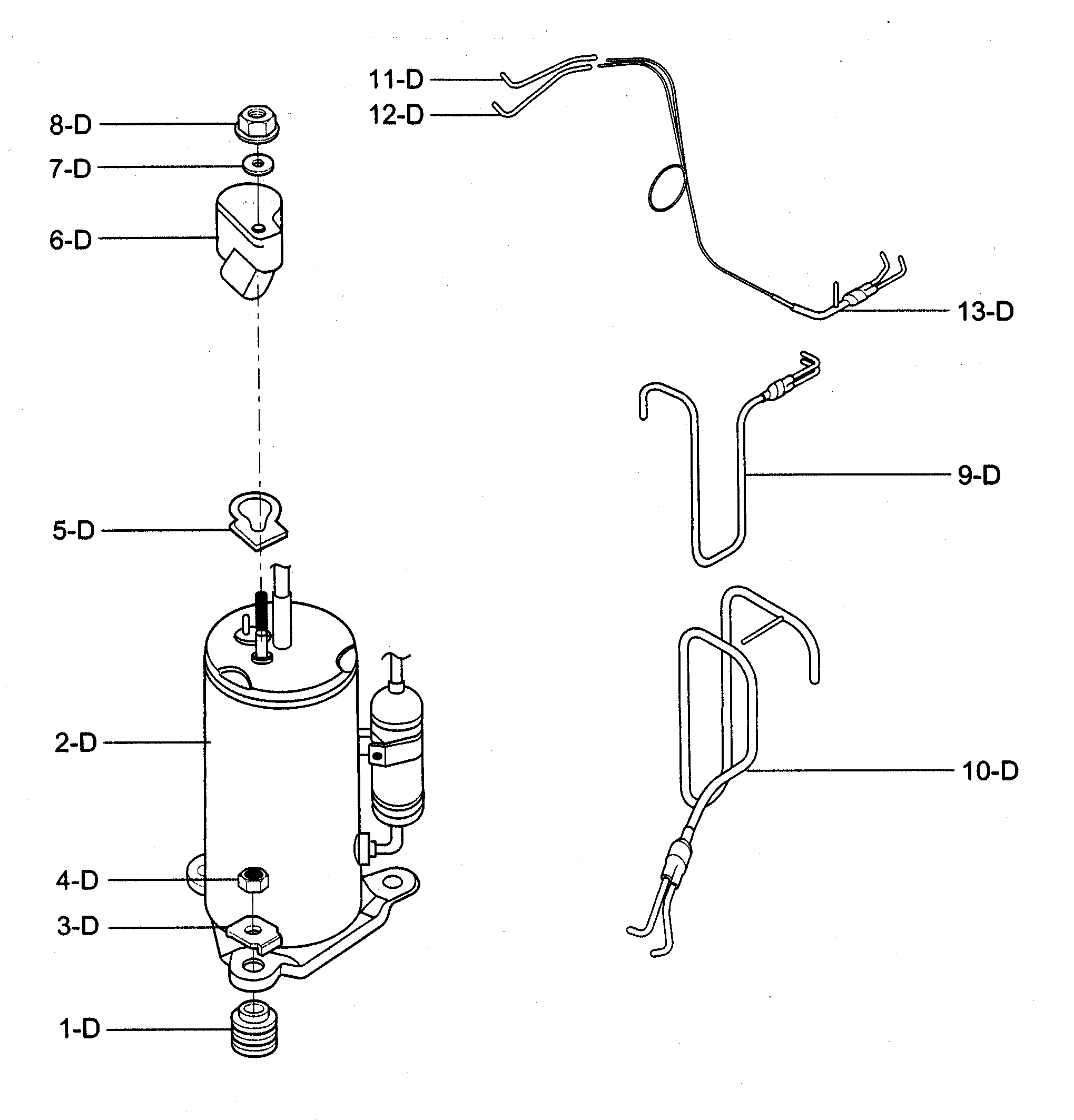 Compressor parts