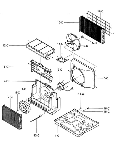 Air handling/cycle parts