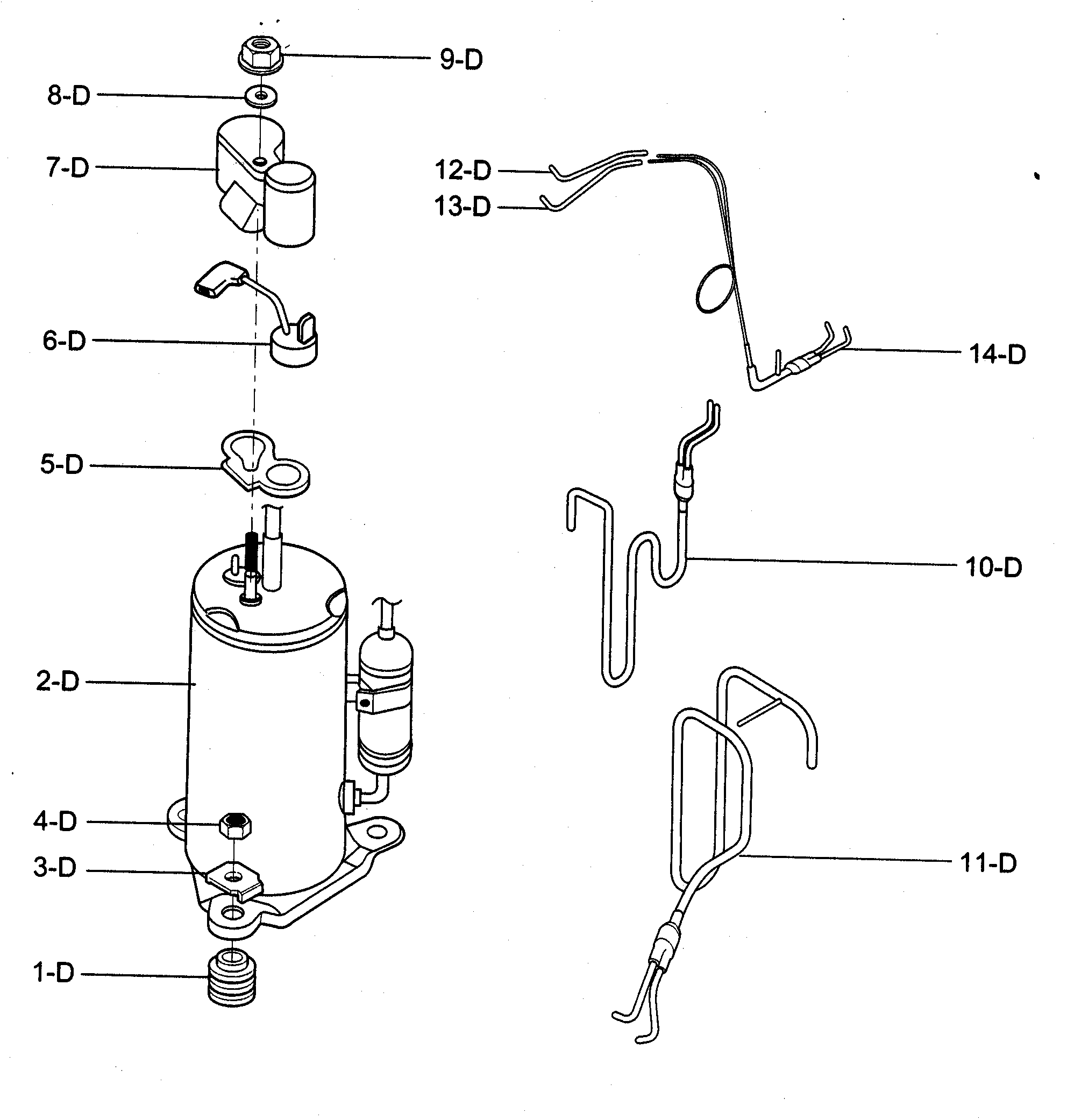 Compressor parts