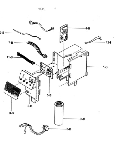 Control box assy