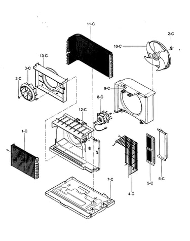 Air handling/cycle parts