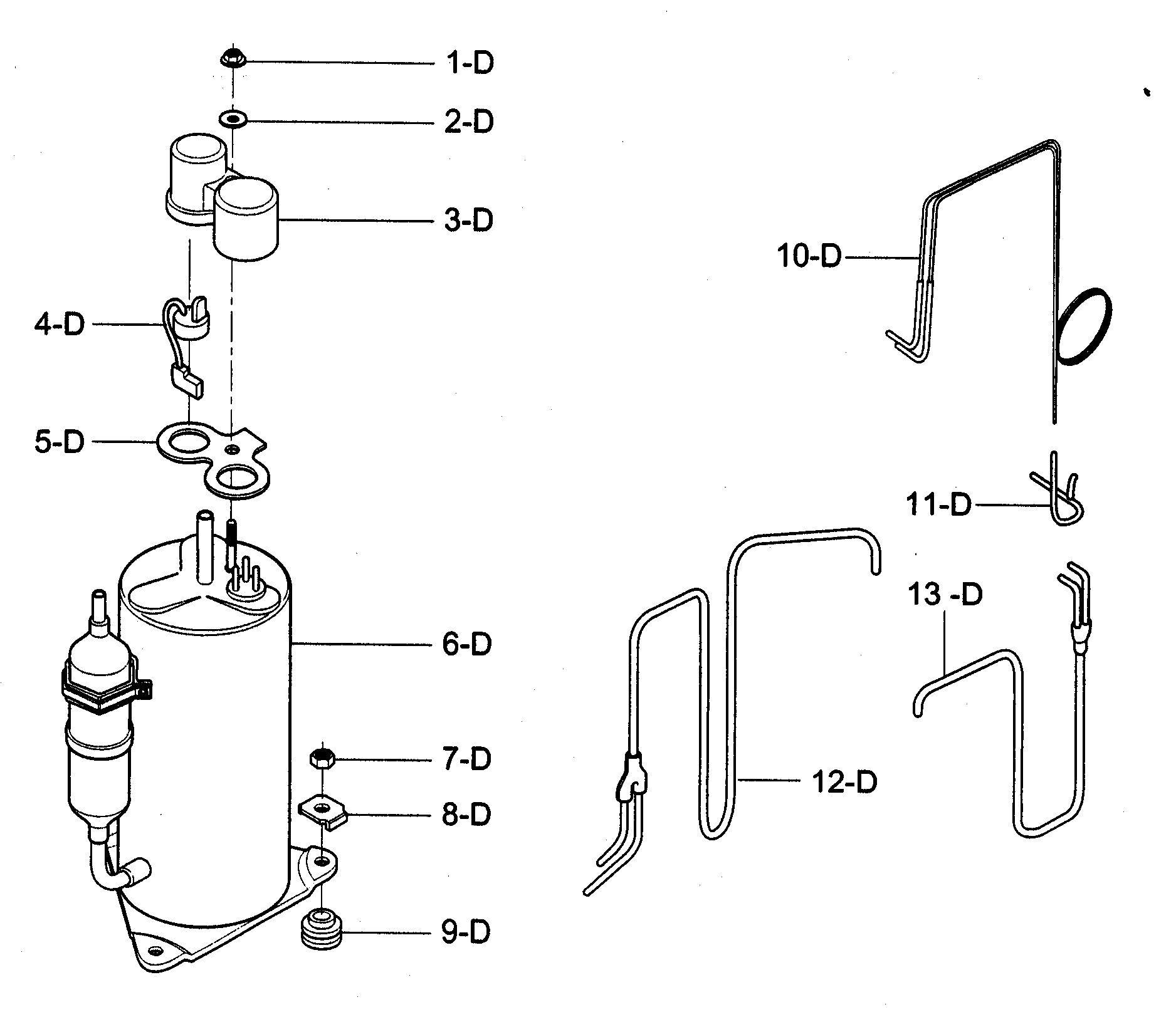 Compressor parts