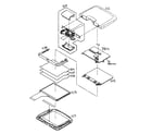 Panasonic SV-AV30U cabinet parts 2 diagram
