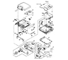 Panasonic SV-AV20U cabinet parts 1 diagram