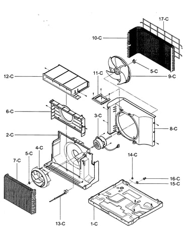 Air handling/cycle parts