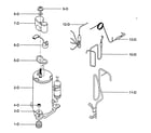 Kenmore 58074125400 compressor parts diagram