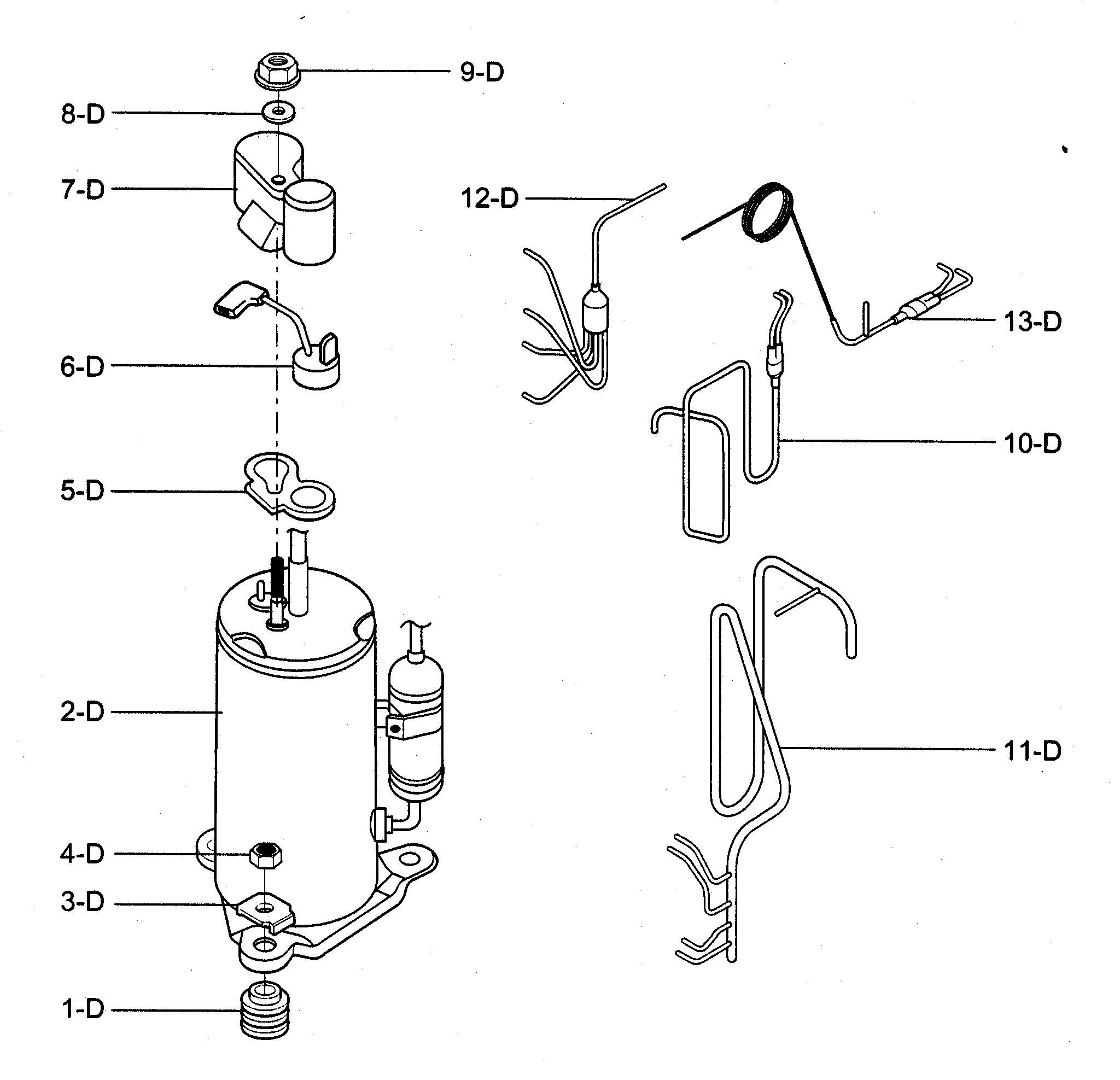 Compressor parts