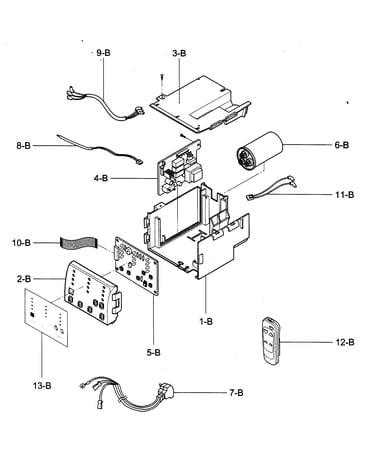 Control box assy