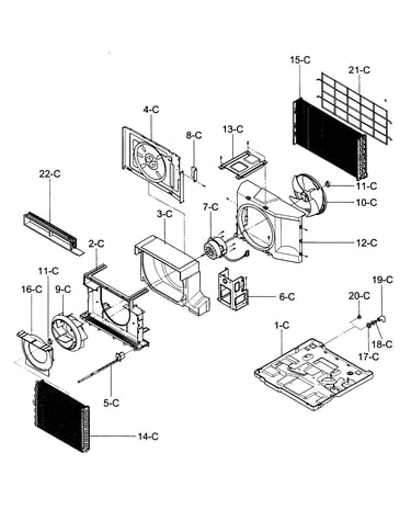 Air handling/cycle parts