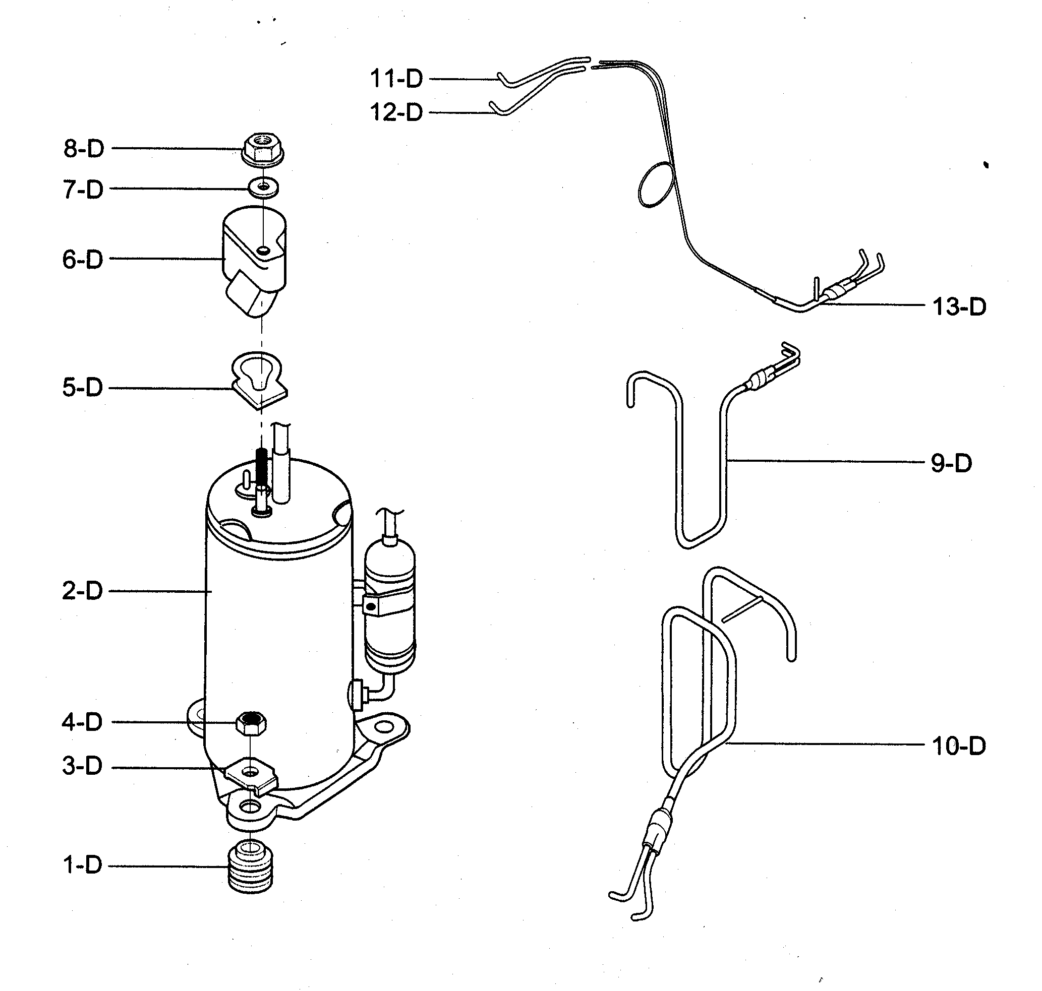 Compressor parts