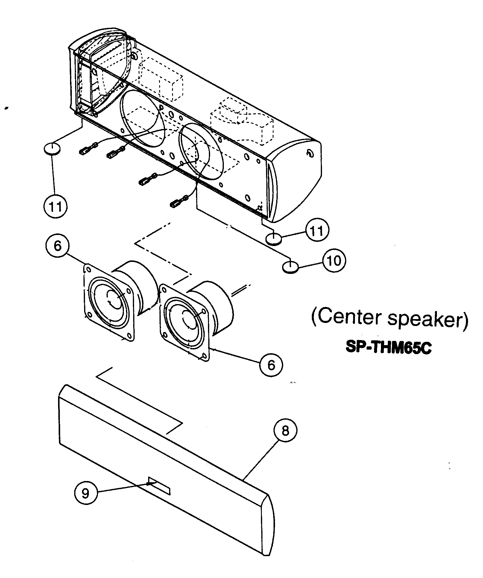Center speaker