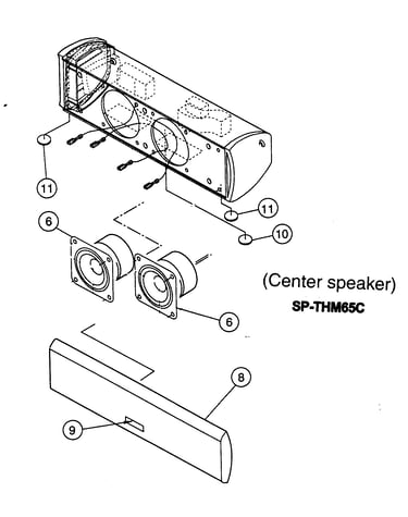 Center speaker