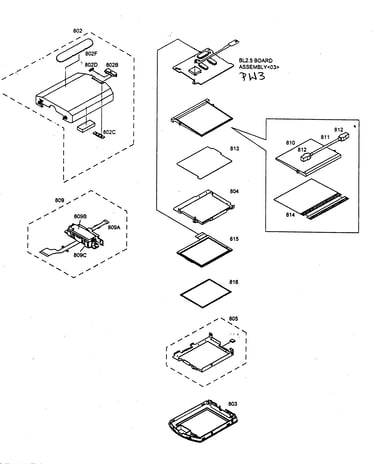 Monitor assy
