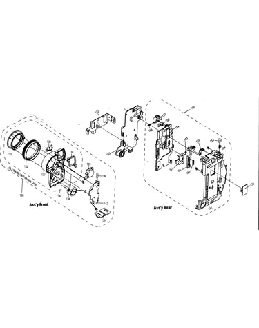 Front assy/rear assy