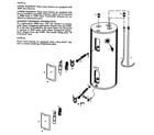 Kenmore 153326861 water heater diagram