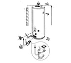 Kenmore 153333833 water heater diagram