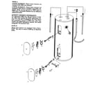 Kenmore 153329361 water heater diagram