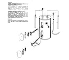 Kenmore 153329261 water heater diagram