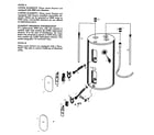 Kenmore 153329260 water heater diagram