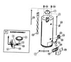 Kenmore 153333416HA water heater diagram