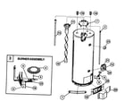 Kenmore 153333346 water heater diagram