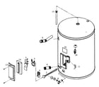 Kenmore 153316330 water heater diagram