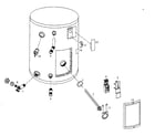 Kenmore 153316030 water heater diagram