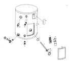 Kenmore 153326030 water heater diagram
