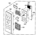 Kenmore Elite 72164283300 controller parts diagram