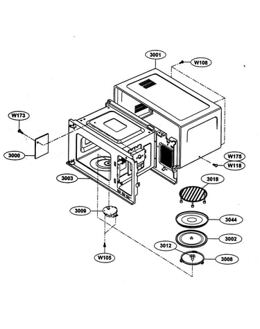 Oven cavity parts