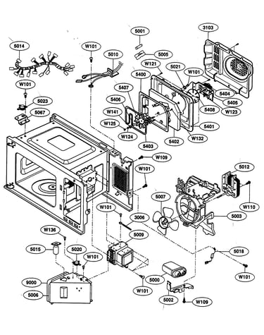 Oven interior parts