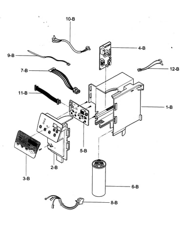 Control box assy