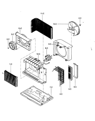 Air handling/cycle parts