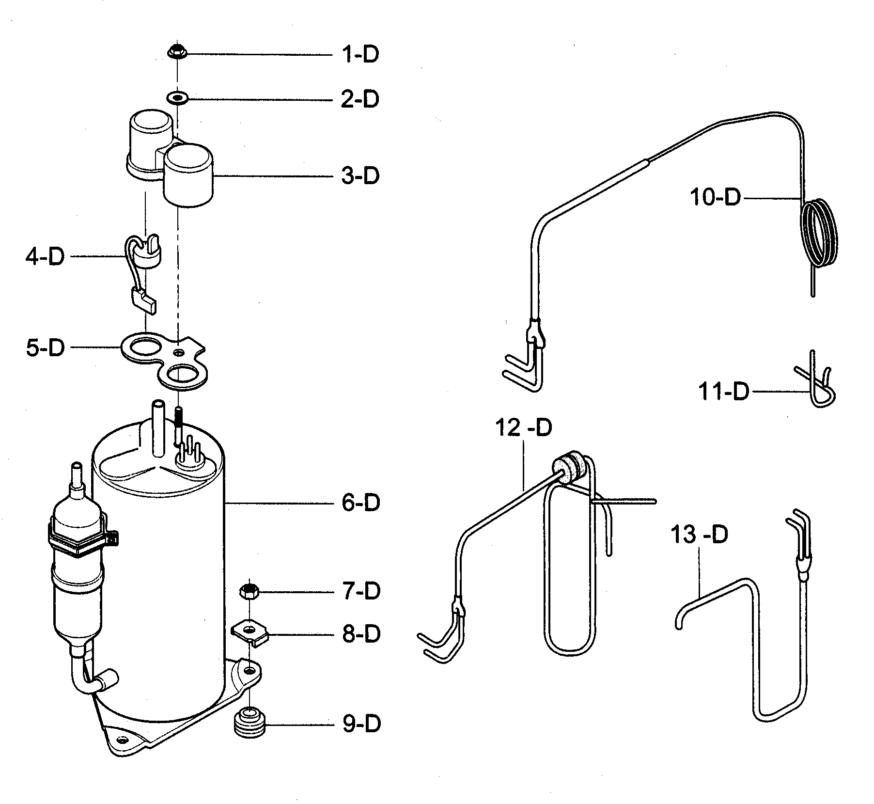 Compressor parts