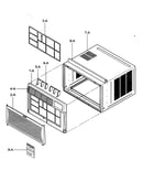 Cabinet/front grille parts