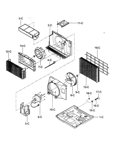 Air handling/cycle parts
