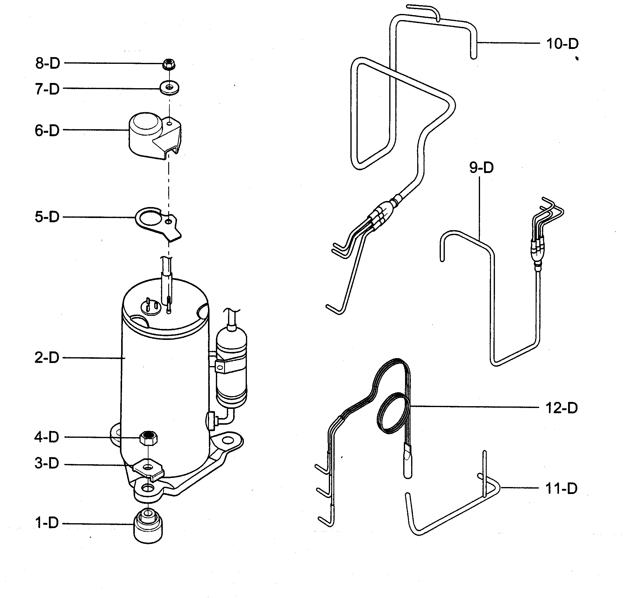 Compressor parts