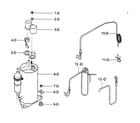 Kenmore 58074124400 compressor parts diagram
