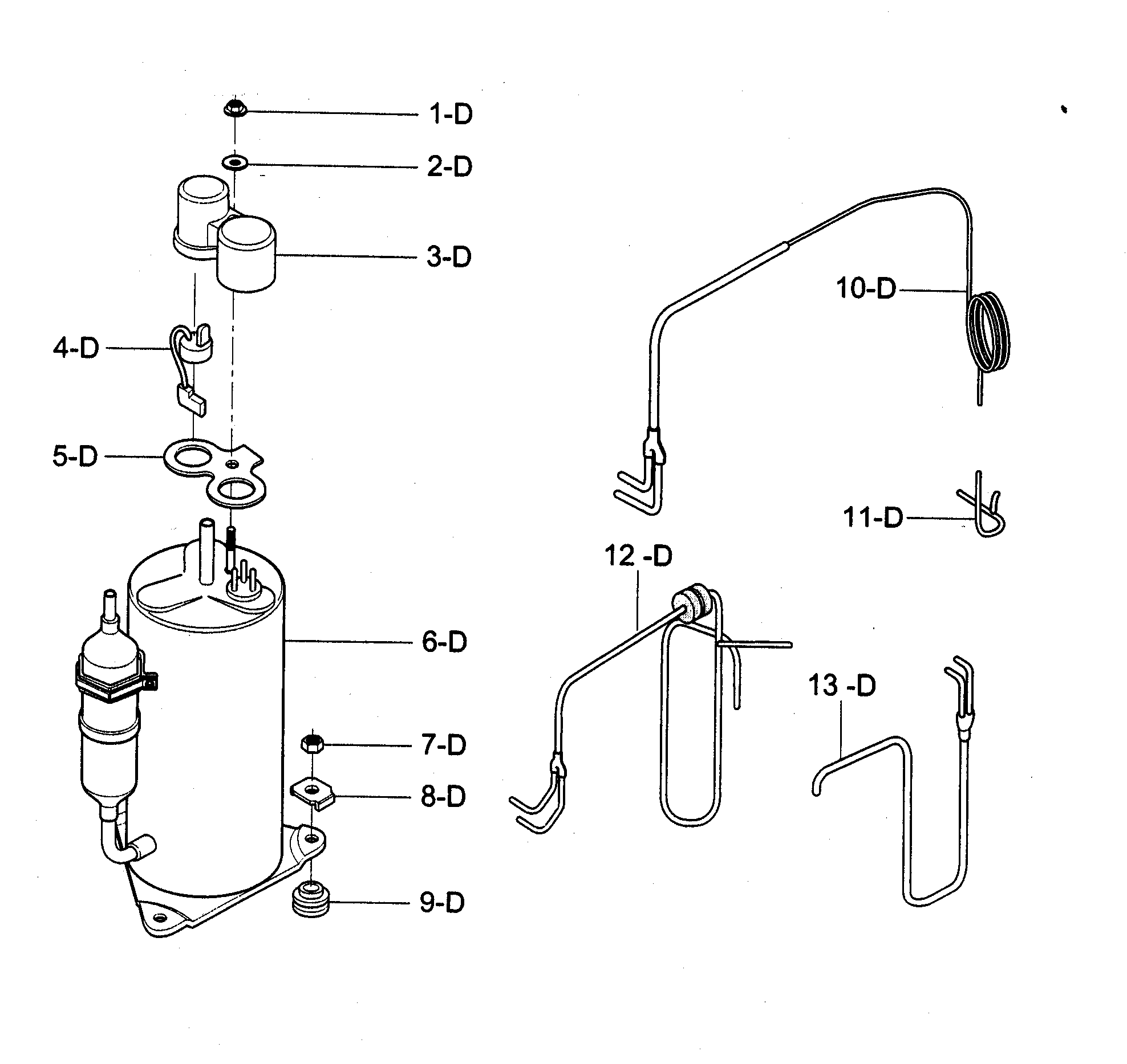 Compressor parts