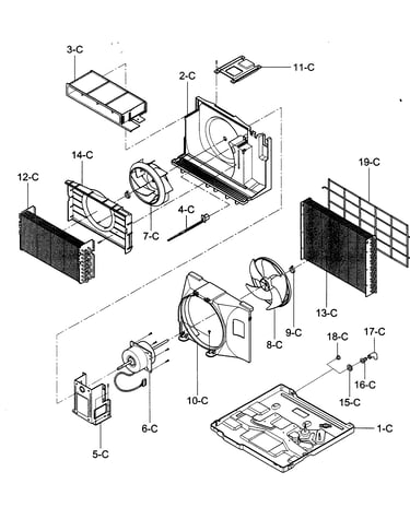 Air handling/cycle parts