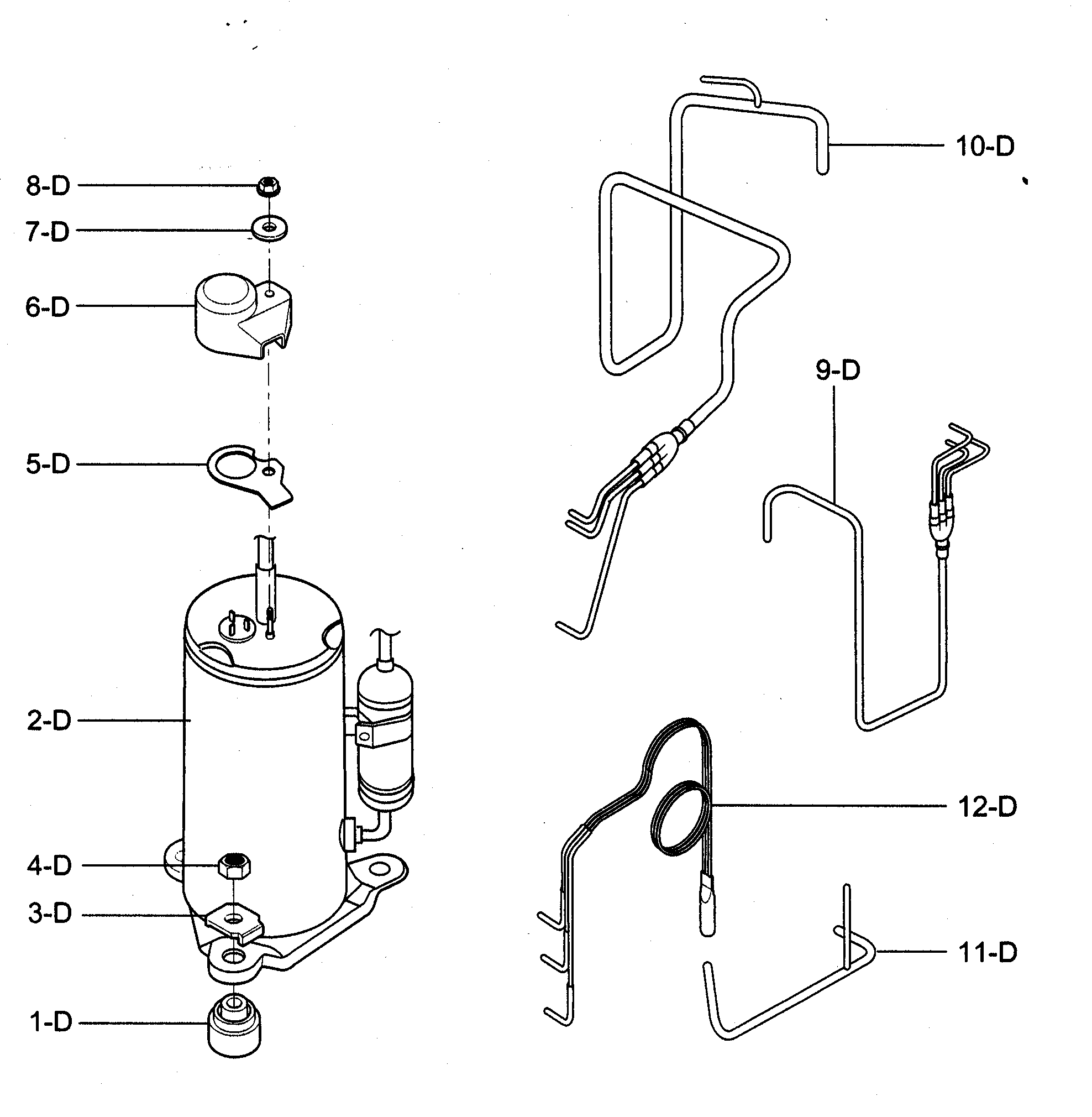 Compressor parts