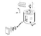 Kenmore 153317020 water heater diagram