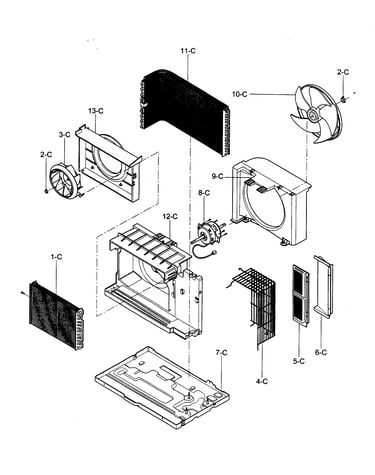 Air handling/cycle parts