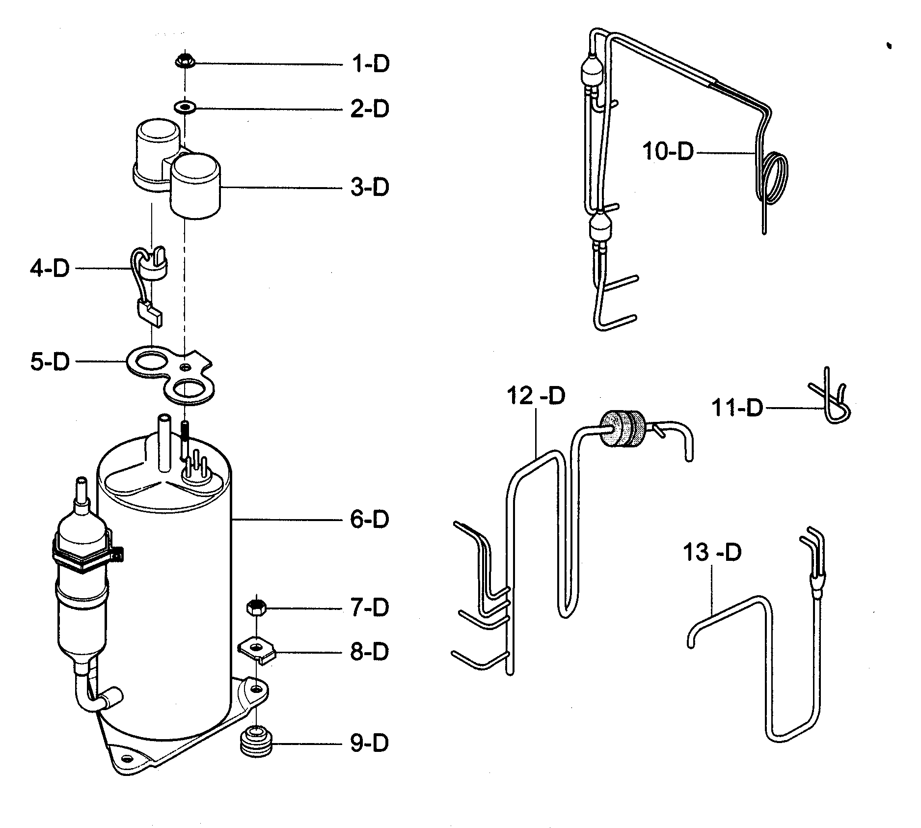 Compressor parts