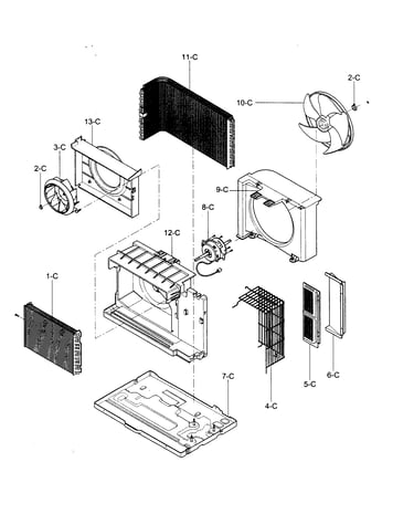 Air handling/cycle parts
